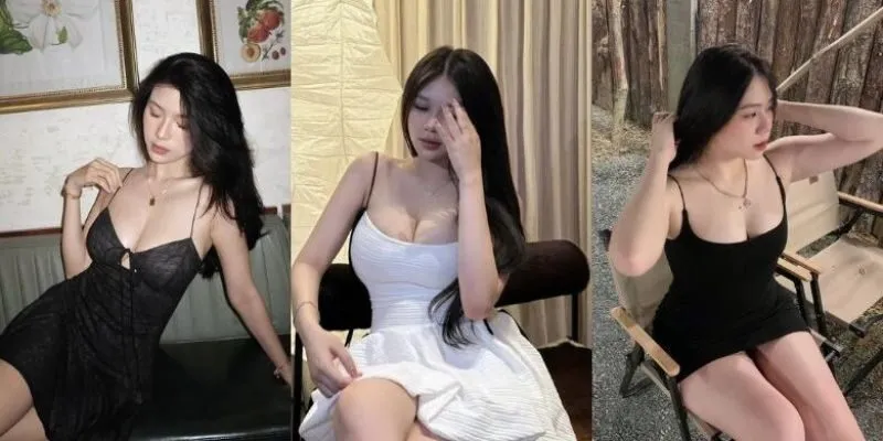 Hải Yến - Gái xinh mặc váy ngắn