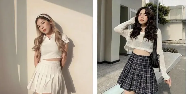 Trúc Lam - Váy ngắn cuốn hút nhẹ nhàng